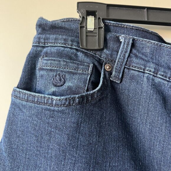 Gloria Vanderbilt Jeans Womens 16 Blue Amanda Stretch Denim High Rise Classic - Picture 5 of 14